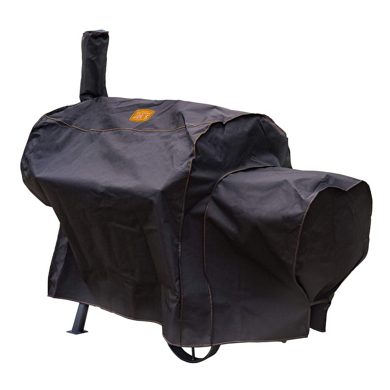 Oklahoma Joe's Longhorn Offset Smoker Cover, Black - Image 1